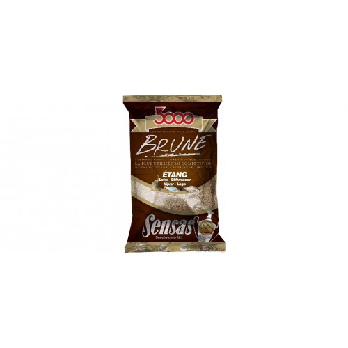 Jaukas SENSAS 3000 BRUNE ETANG 1kg