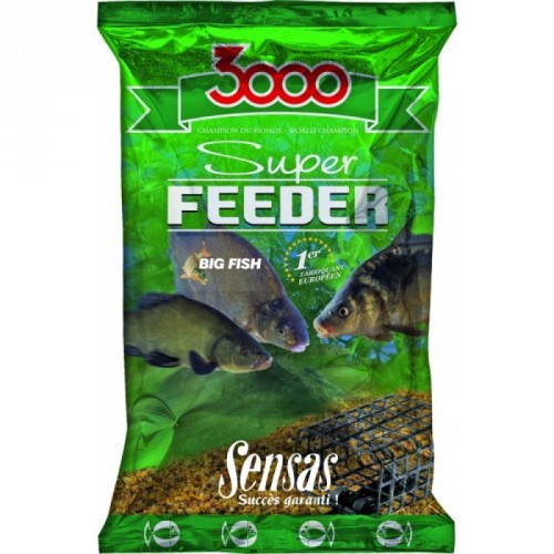 Jaukas SENSAS 3000 Super Feeder Big Fish 1kg