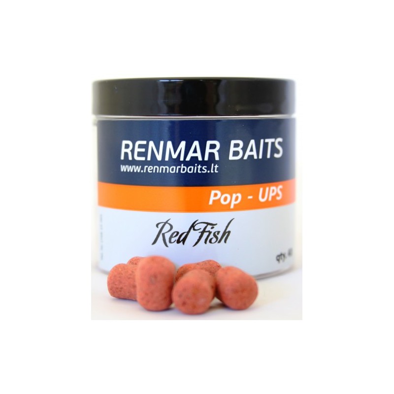 Pop-Ups Red Fish (Dumbells) 16mm Renmar