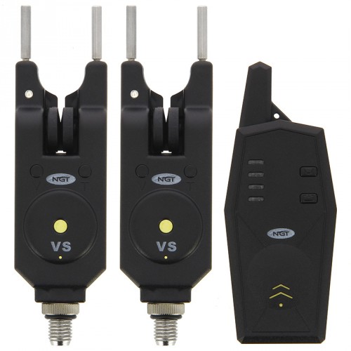 Kibimo indikatorių rinkinys NGT VS 2pc Wireless Alarms - Adjustable Volume and Tone with Reciever