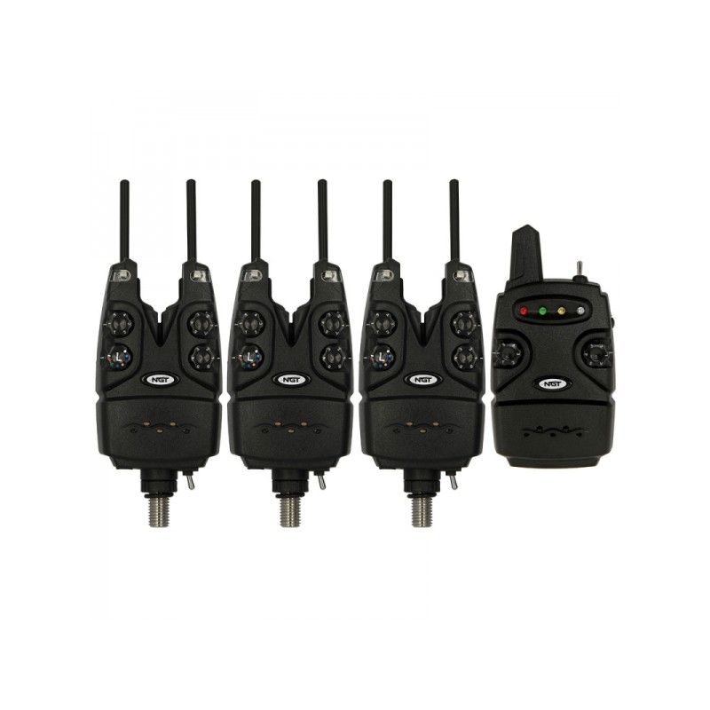 Kibimo indikatorius Dynamic Wireless Bite Alarm Set NGT 3+1