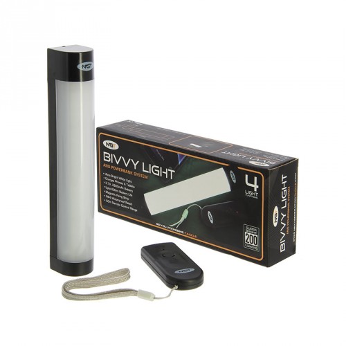 Led šviestuvas NGT Bivvy Light Large - USB Rechargable 2600mAh Light with Remote
