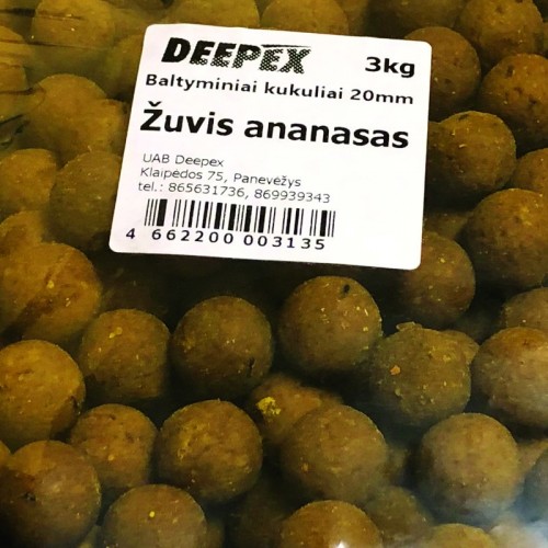 Deepex Boiliai (Žuvis ananasas) 20mm 3KG