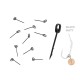 ZFISH Bait Spike su žiedu 15mm