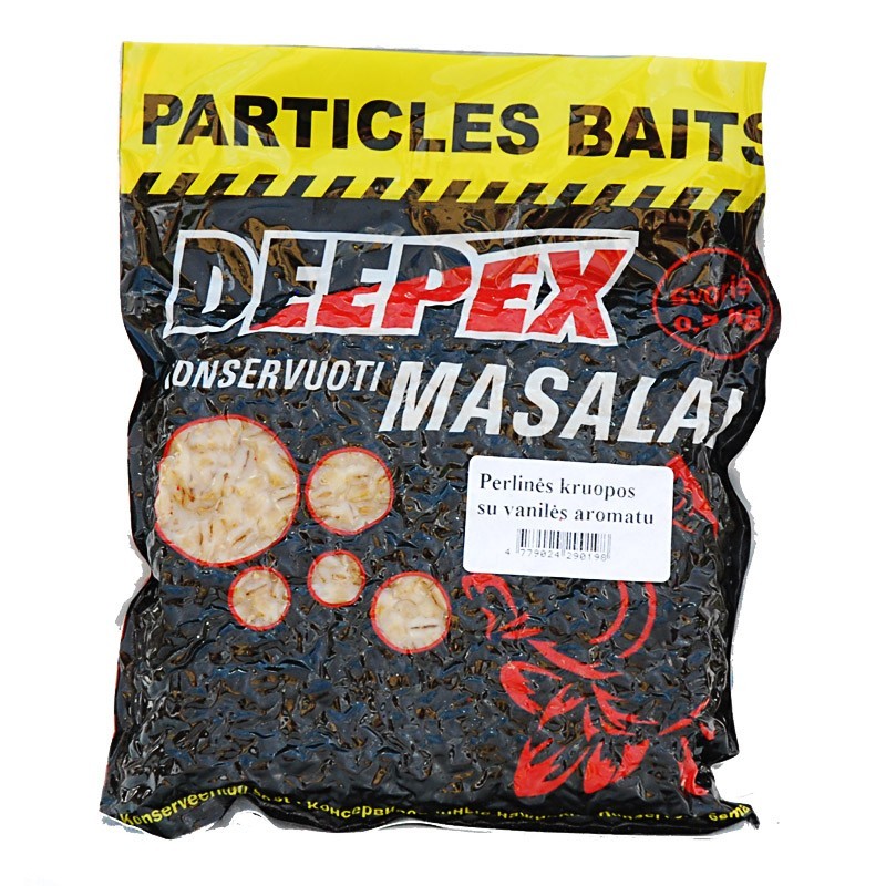 Perlinės kruopos su vanilės aromatu
