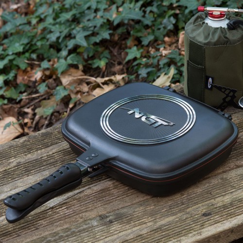 Keptuvė NGT Outdoor Double Grill Pan - Non Stick Die Cast Aluminium