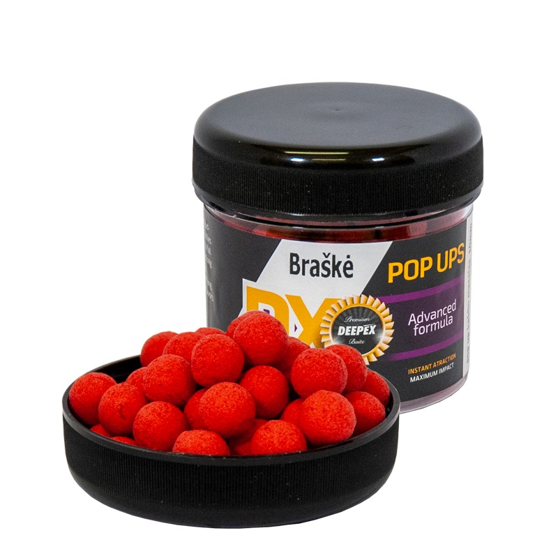 Pop ups kablio masalas Braškė (Strawberry) 10mm Deepex